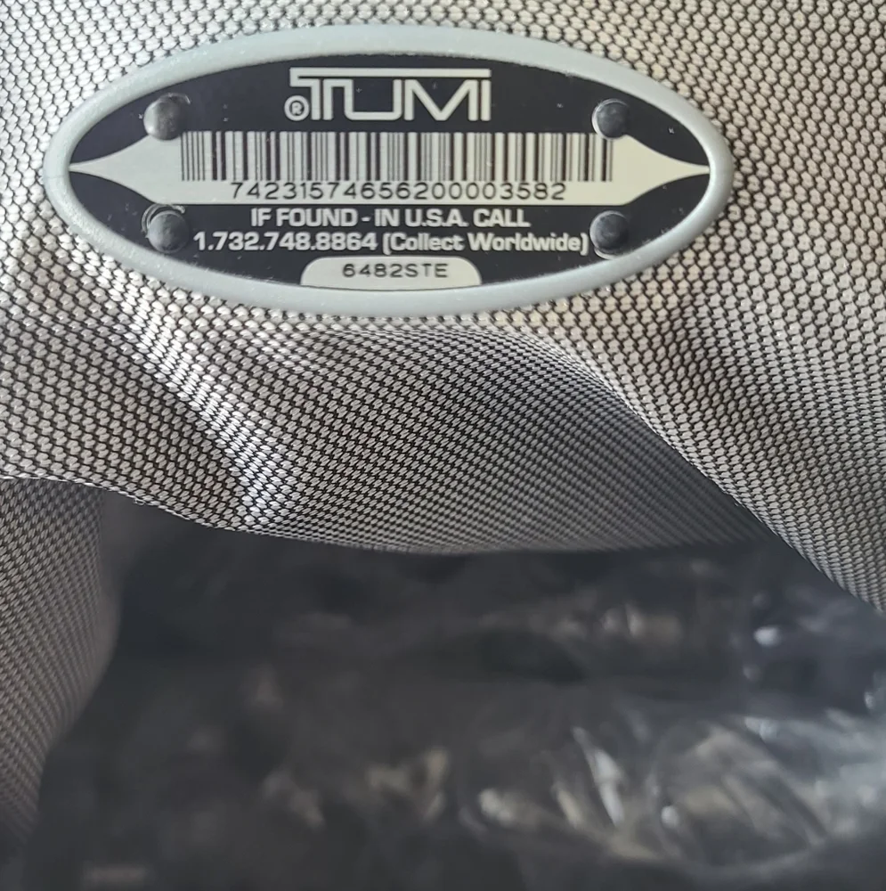Tumi Sleek Black Backpack